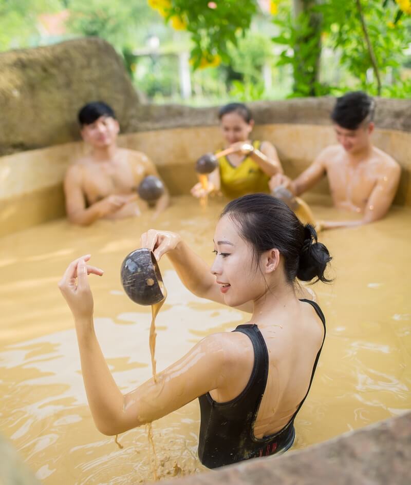 Khu tắm bùn Thác Tiên