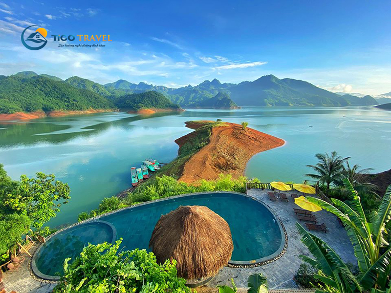 Ảnh chụp villa Mai Châu Hideaway Resort: Thiên đường xanh giữa lòng hồ Hòa Bình số 3