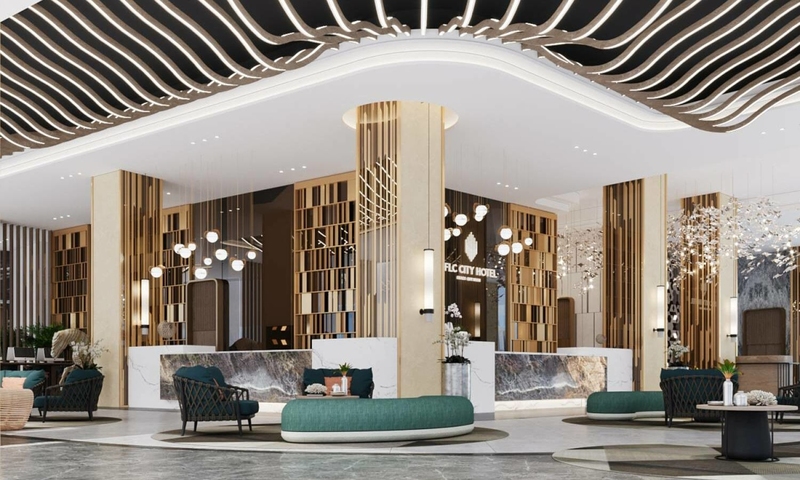 Không gian và phong cách thiết kế của FLC City Hotel Beach Quy Nhơn 