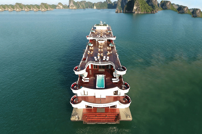 Ambassador Cruise - Đẳng cấp du thuyền 6 sao Vịnh Hạ Long