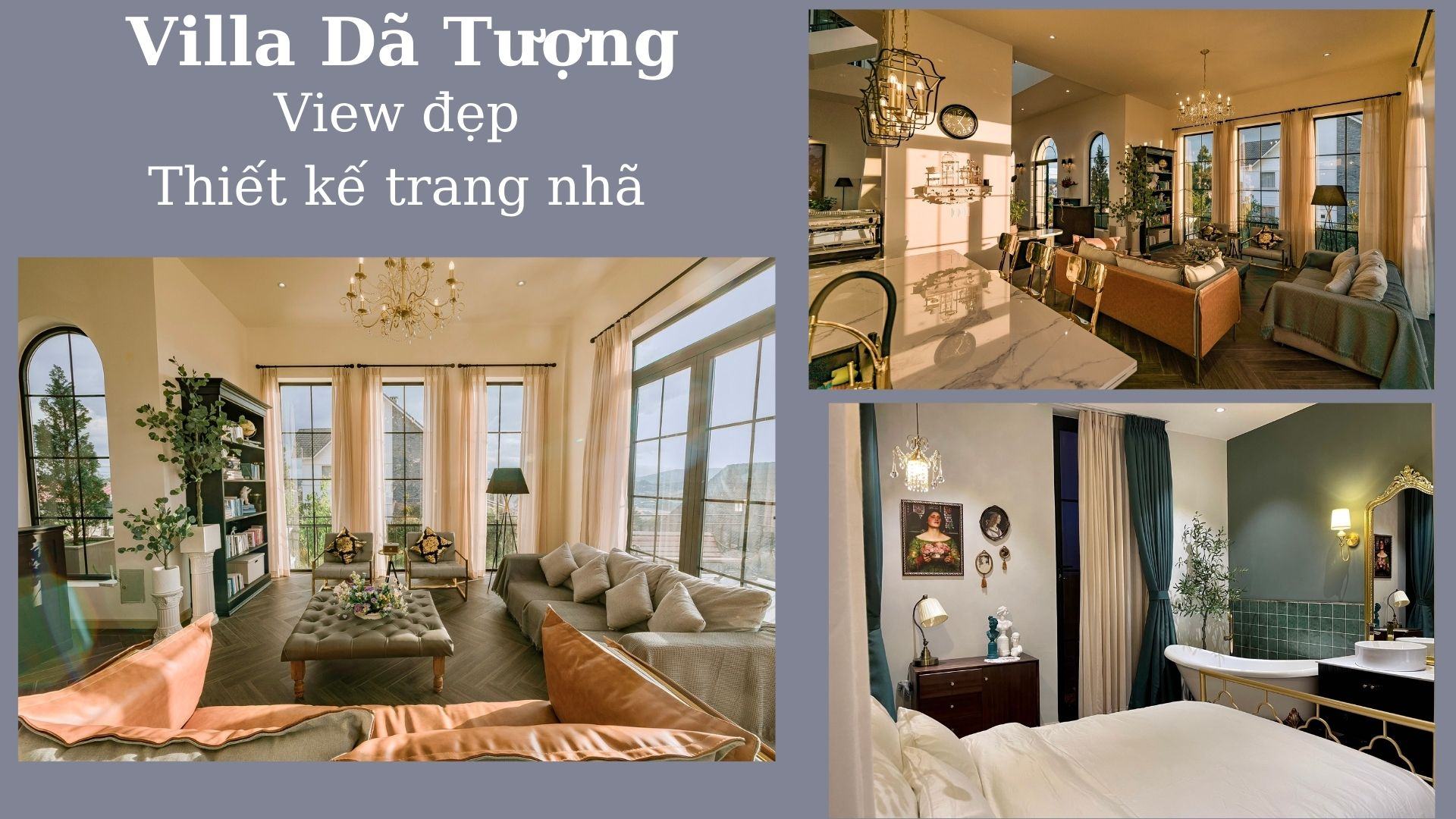 Villa Dã Tượng - Villa đẹp ở Đà Lạt