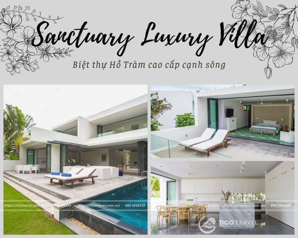 Sanctuary Luxury Villa - Biệt thự Hồ Tràm 5 sao