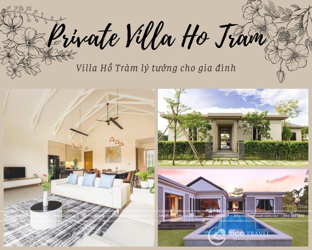 Private Villa - Biệt thự Hồ Tràm giá rẻ