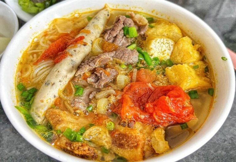 Bún riêu cua Đà Nẵng - Top 13 quán nổi tiếng xứ Đà Thành