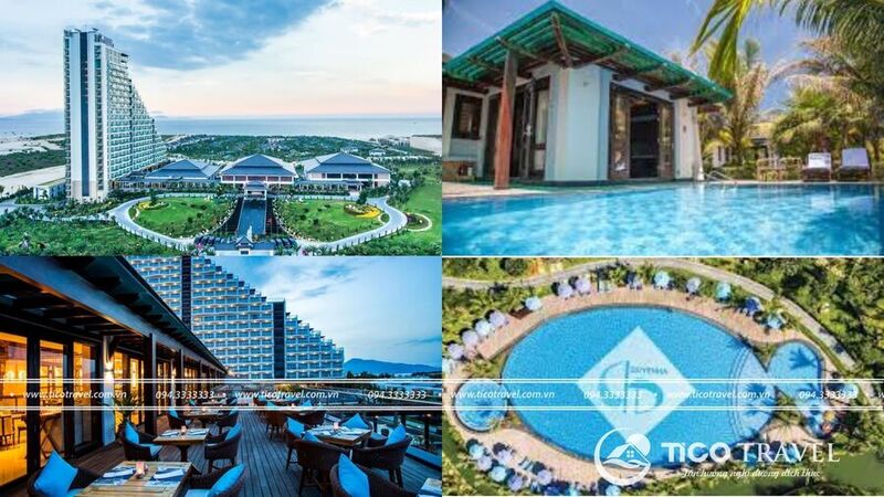 Duyên Hà resort Cam Ranh đẹp có bãi tắm riêng
