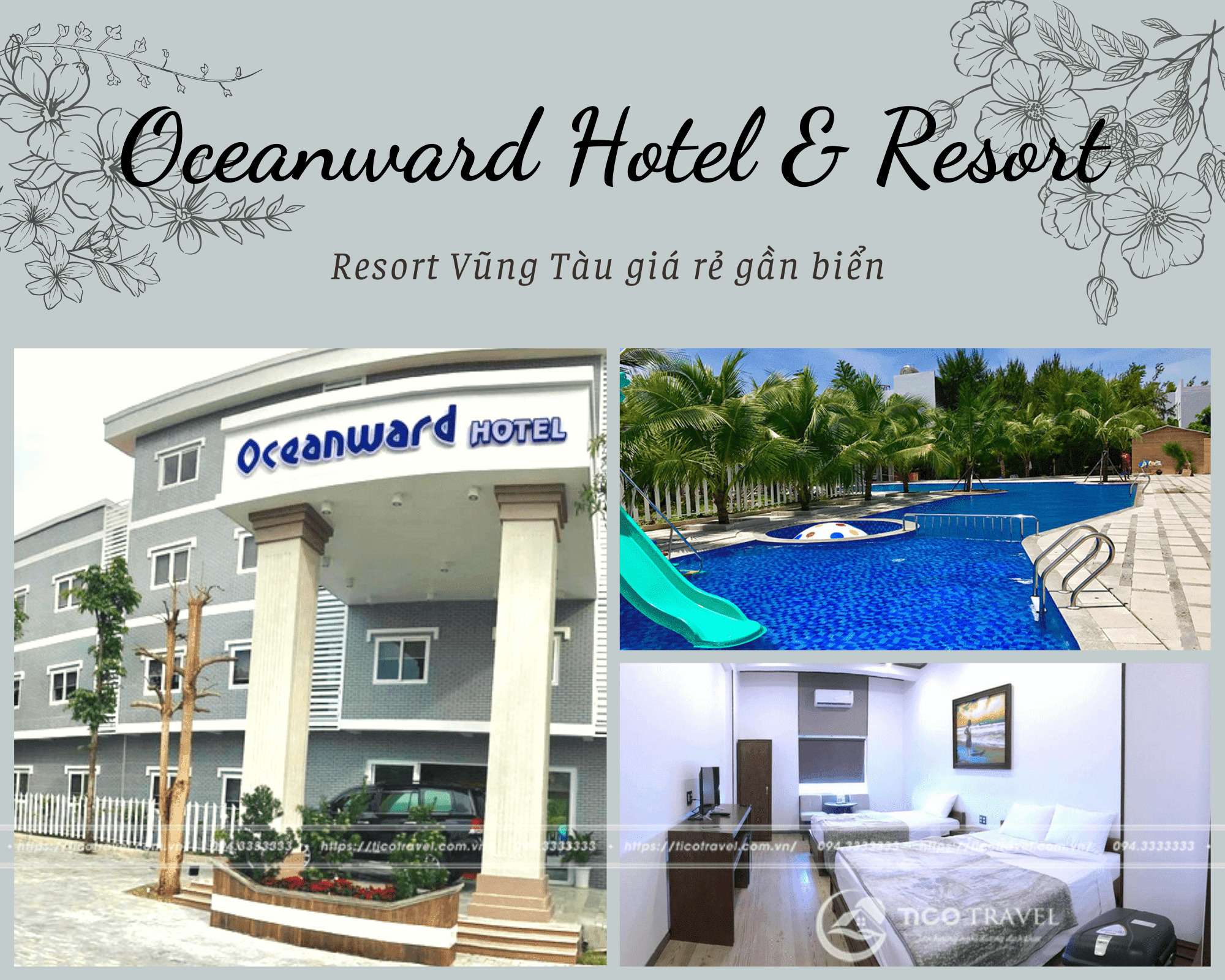 Top 20 Resort tại Vũng Tàu giá rẻ sát biển có hồ bơi bãi biển riêng view đẹp