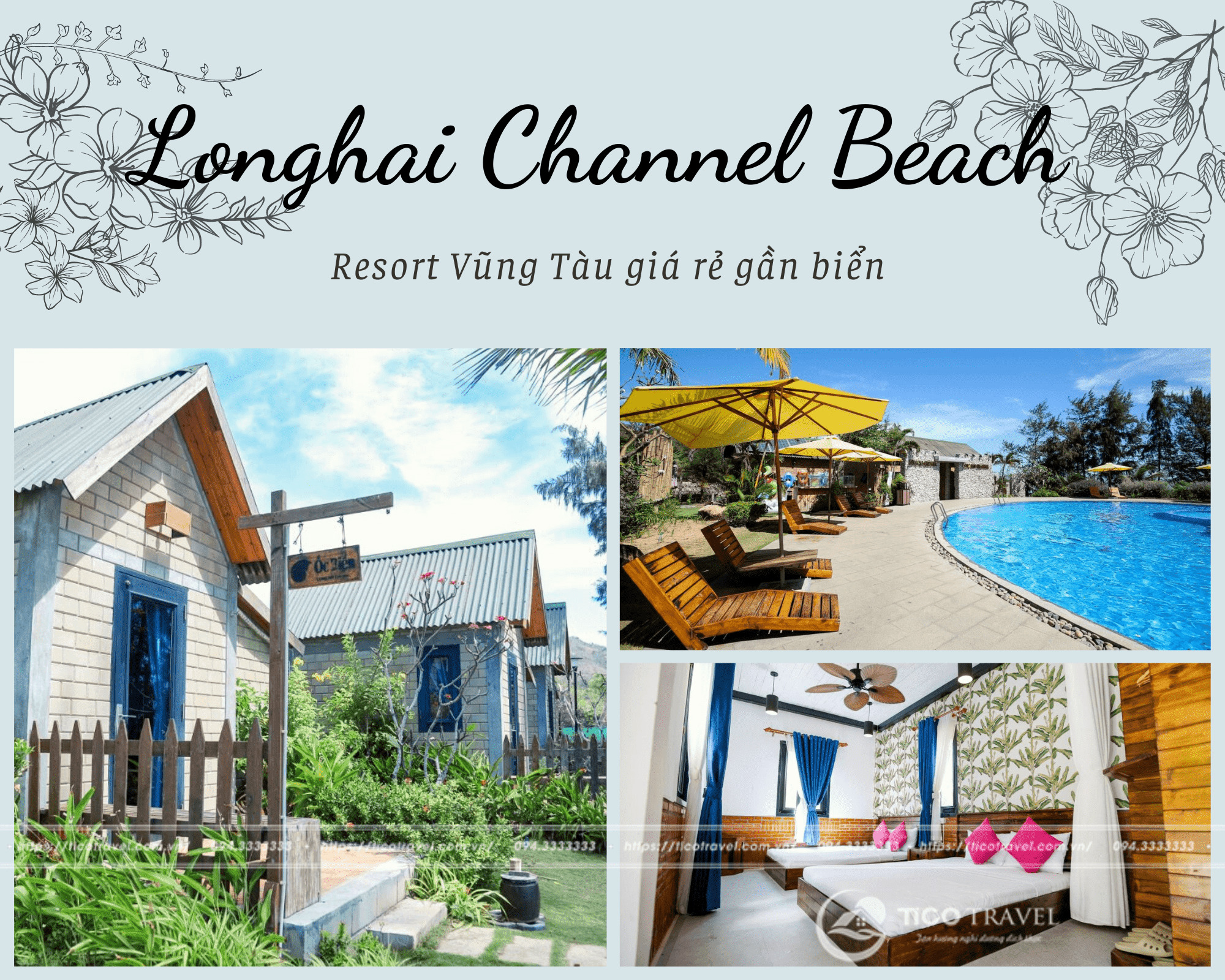 Top 20 Resort tại Vũng Tàu giá rẻ sát biển có hồ bơi bãi biển riêng view đẹp