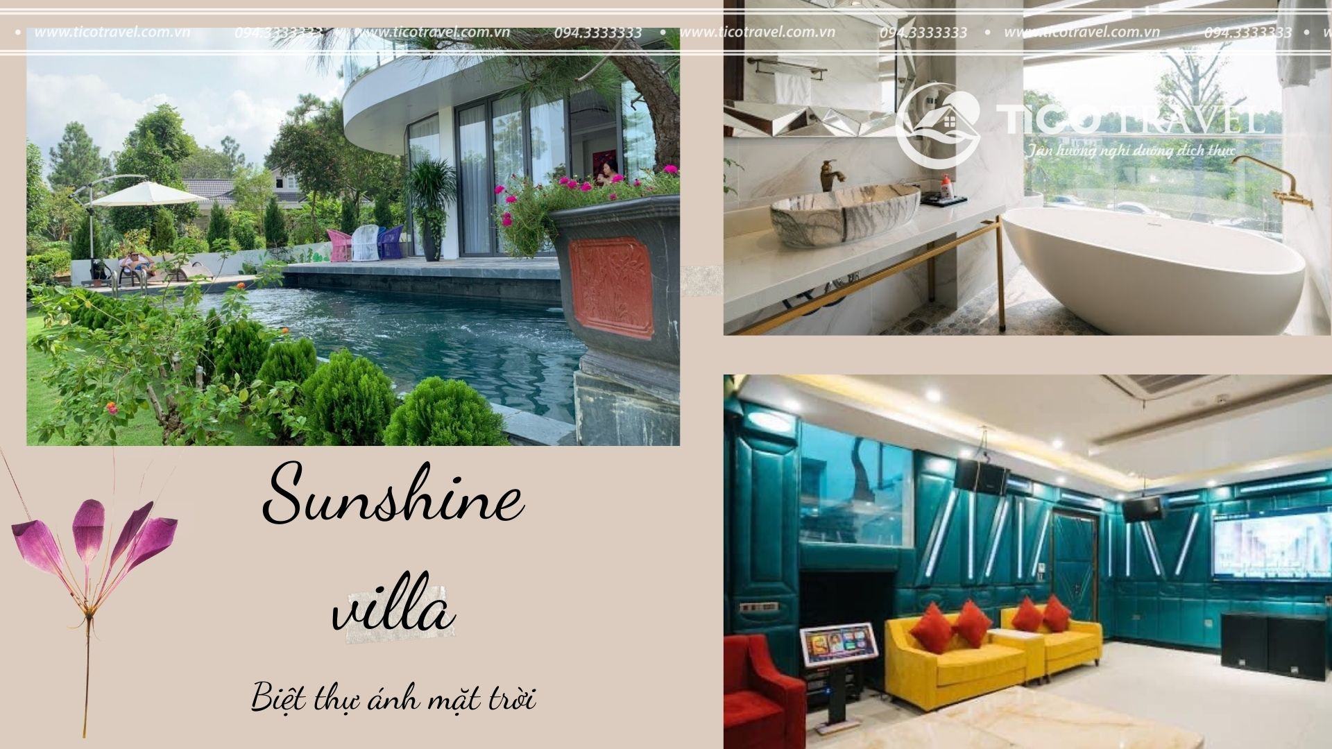 Tico 142 - Sunshine villa  