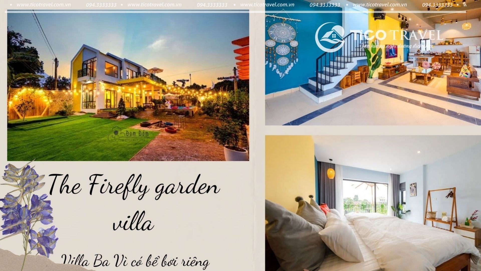 The Firefly Villa - Villa quanh Hà Nội sang chảnh