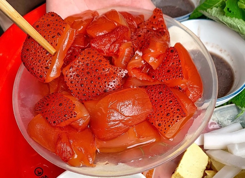 sứa đỏ hải phòng có vị như thế nào