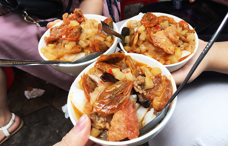Bánh đúc tàu Chợ Lương Văn Can 