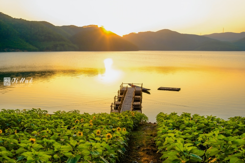 Hồ Khe Ngang - Vẻ đẹp nên thơ, say đắm kẻ lữ hành