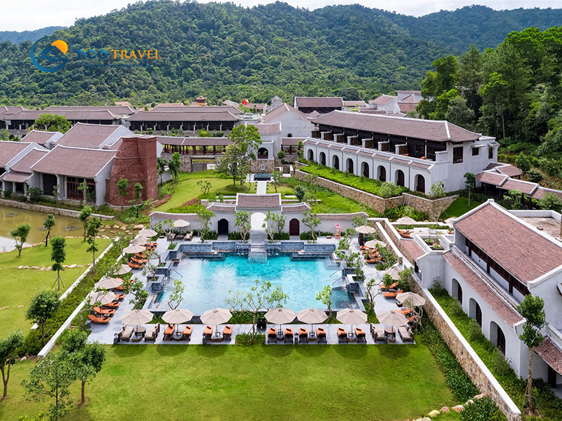 Ảnh chụp villa Review Legacy Yên Tử - Khu nghỉ dưỡng mang kiến trúc cổ giữa núi rừng số 0