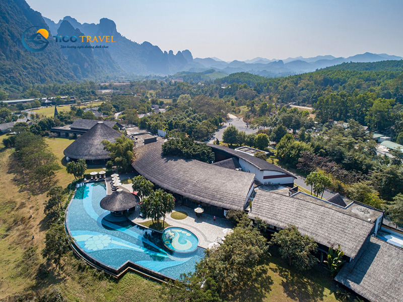 Ảnh chụp villa Serena Resort Kim Bôi Hòa Bình: khu Resort giá rẻ gần Hà Nội số 0