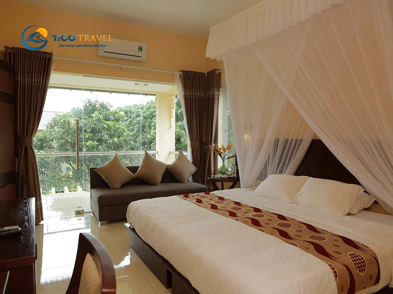 Ảnh chụp villa Review Tản Đà Resort: kinh nghiệm nghỉ dưỡng và chi tiết giá phòng số 2