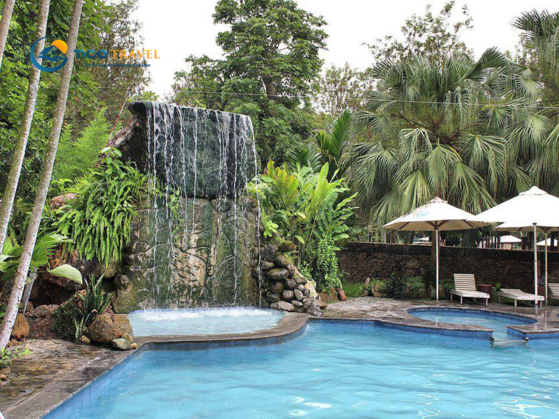 Ảnh chụp villa Review Tản Đà Resort: kinh nghiệm nghỉ dưỡng và chi tiết giá phòng số 4