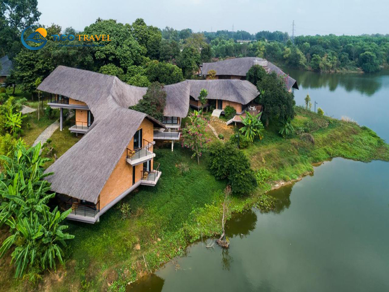 Ảnh chụp villa Review Tomodachi Retreat Làng Mít Sơn Tây Resort số 1
