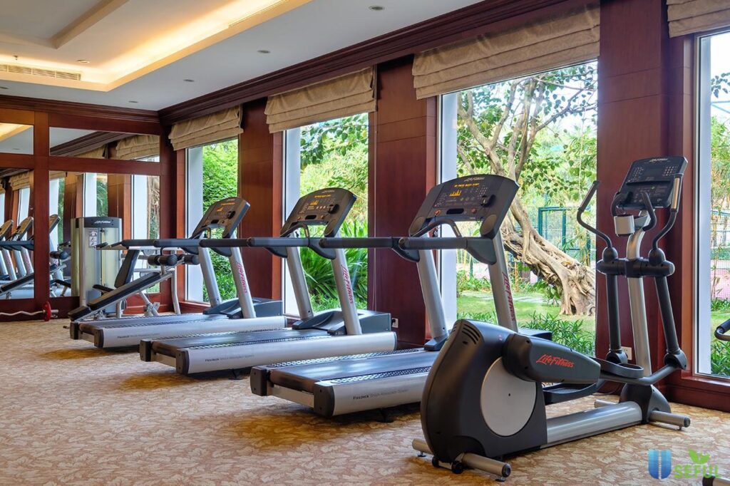 phòng tập gym tại Vinpearl Resort & Spa Da Nang