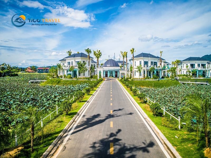Ảnh chụp villa Review Vườn Vua Resort Phú Thọ - Nơi cảm xúc thăng hoa và hội tụ số 1