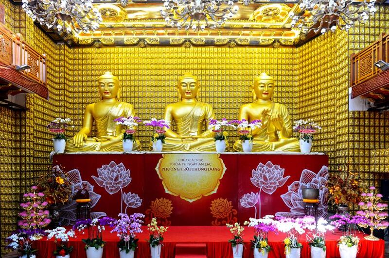 Chùa Giác Ngộ - Chốn linh thiêng cho những người yêu thích Phật giáo