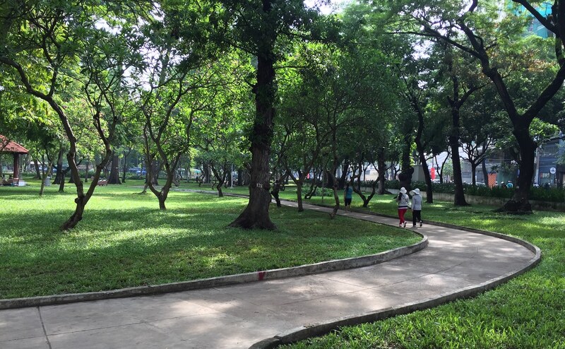 Công viên Lê Văn Tám – địa điểm du lịch yên tĩnh tại Sài Gòn