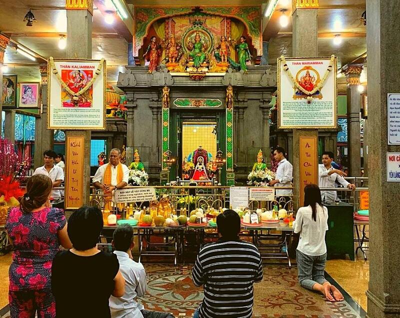 Chùa Ấn Độ ở Sài Gòn - ngôi chùa linh thiêng nổi tiếng 