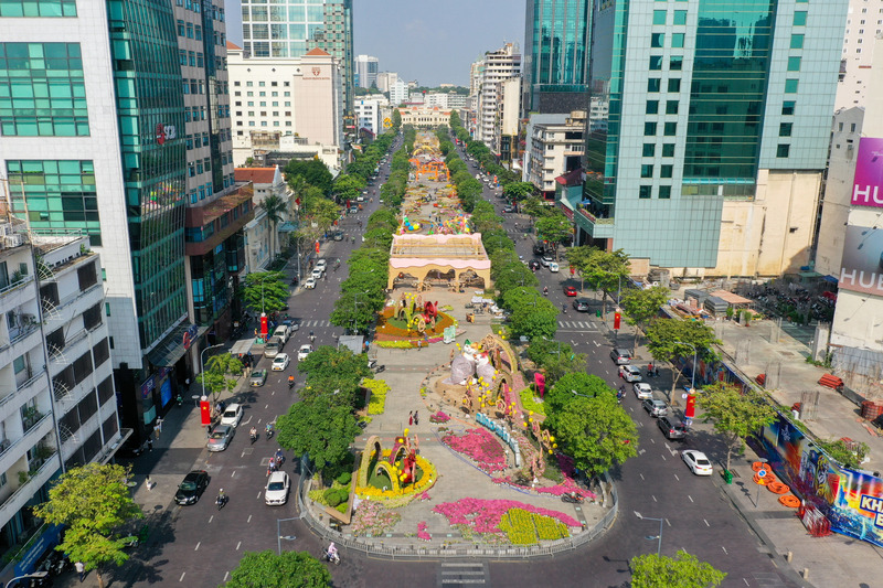Sài Gòn tháng 1 - Khám phá vẻ đẹp tuyệt vời của thành phố không ngủ