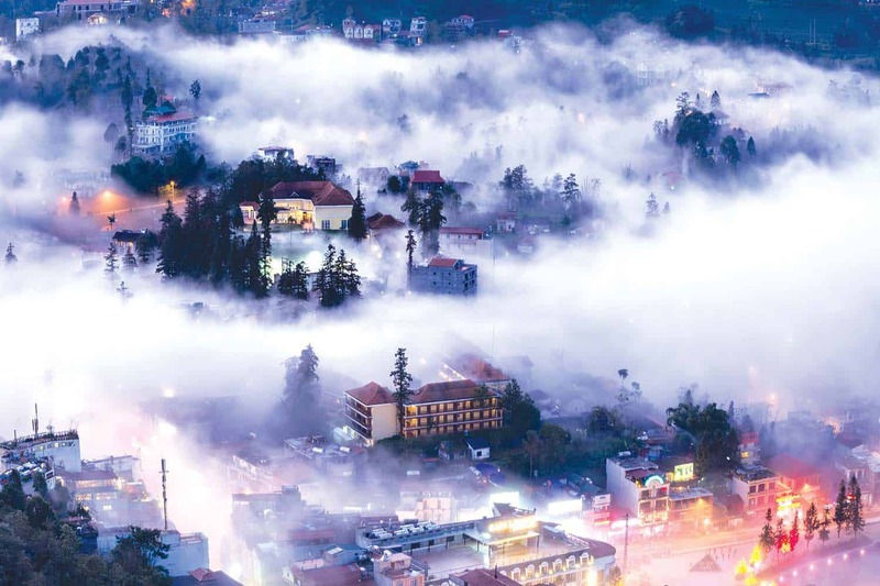 Sapa Tháng 12 -Trải Nghiệm Mùa Đông Tại Thị Trấn Mù Sương