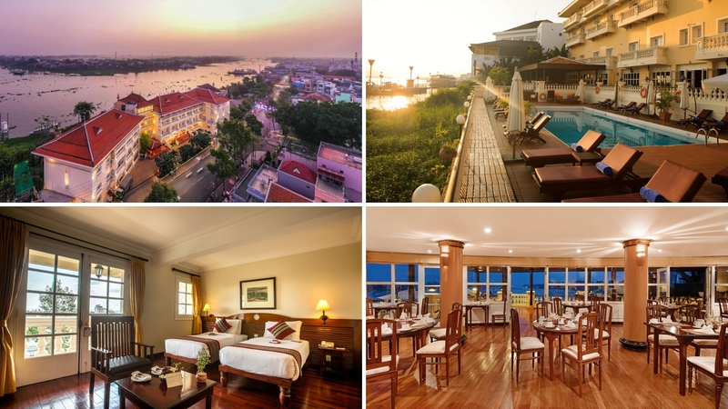 Top 10 khách sạn Châu Đốc rộng thoáng, giá hợp túi tiền