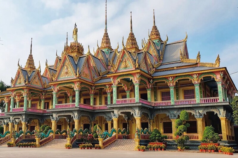 Chùa Som Rong – Ngôi chùa sở hữu kiến trúc ấn tượng nhất Sóc Trăng - Ảnh đại diện