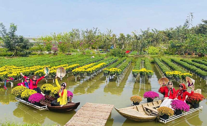 Làng hoa Sa Đéc - Trung tâm du lịch hoa lớn nhất miền Tây