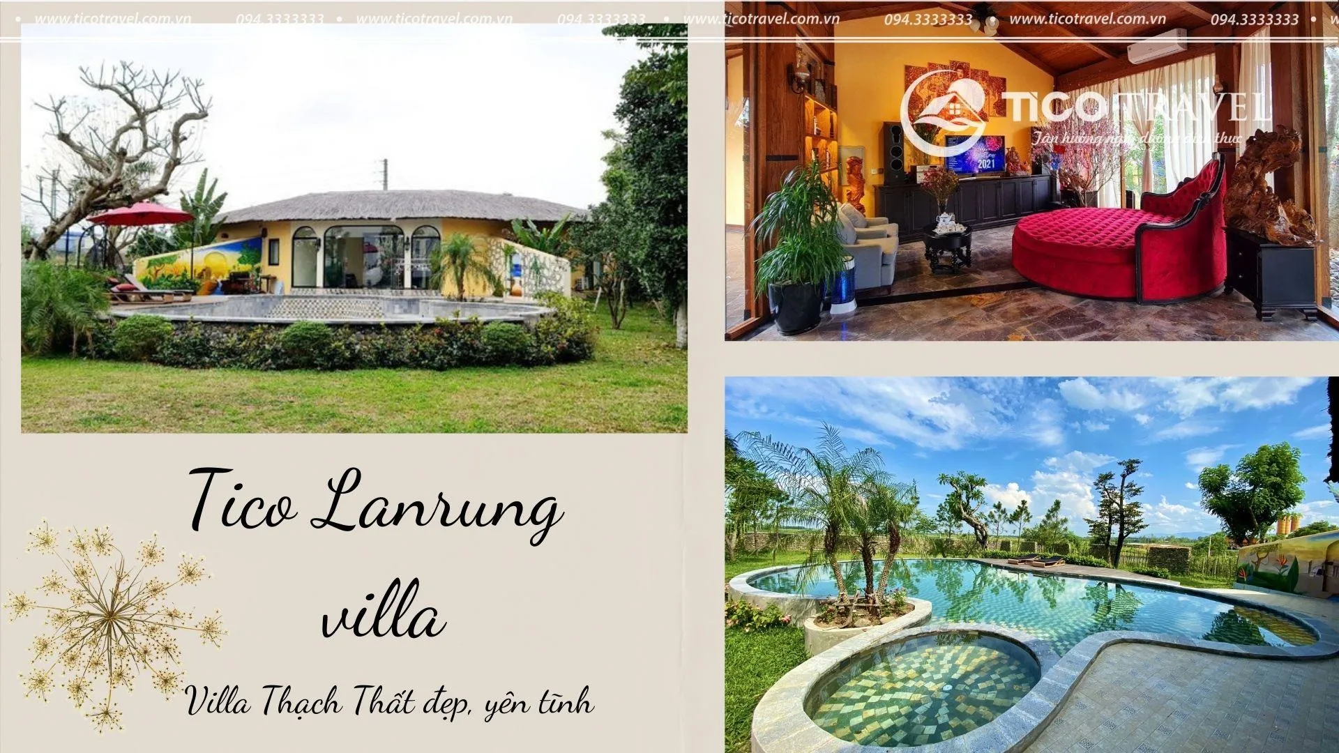 Villa gần Hà Nội Tico Lanrung house  