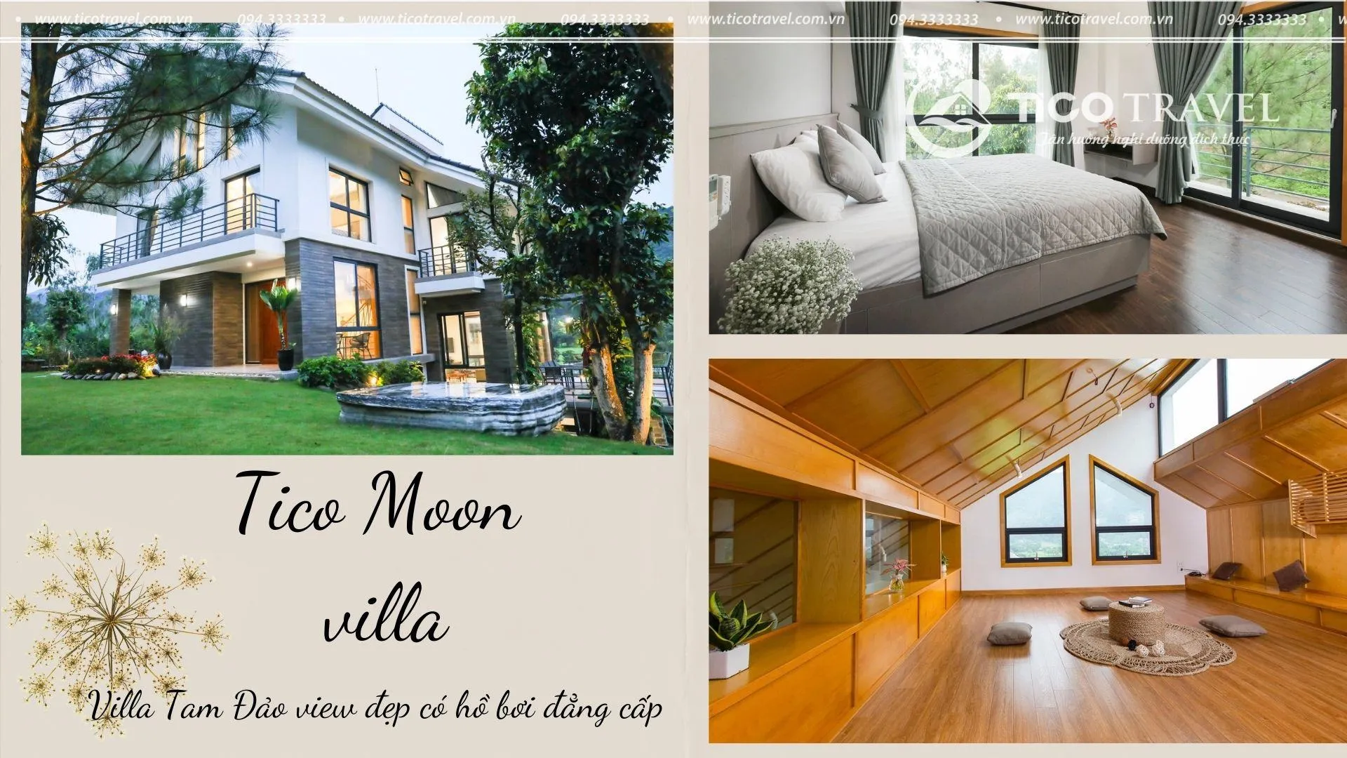 Tico 03 -  Moon villa gần Hà Nội
