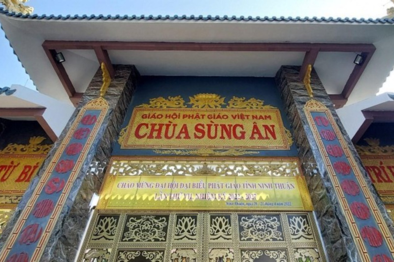 Chùa Sùng Ân: An nhiên nơi Cửa Phật giữa lòng Phan Rang