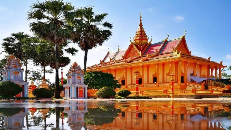 Khám phá Chùa Xiêm Cán - Ngôi nhà tâm linh của người Khmer