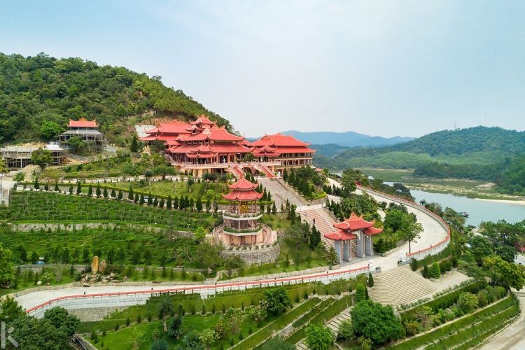 melia hồ tràm beach resort - thiền viện trúc lâm chân nguyên