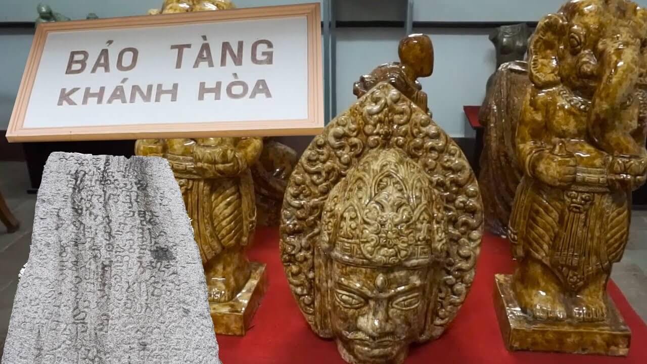 Cổ vật Champa được lưu giữ tại bảo tàng