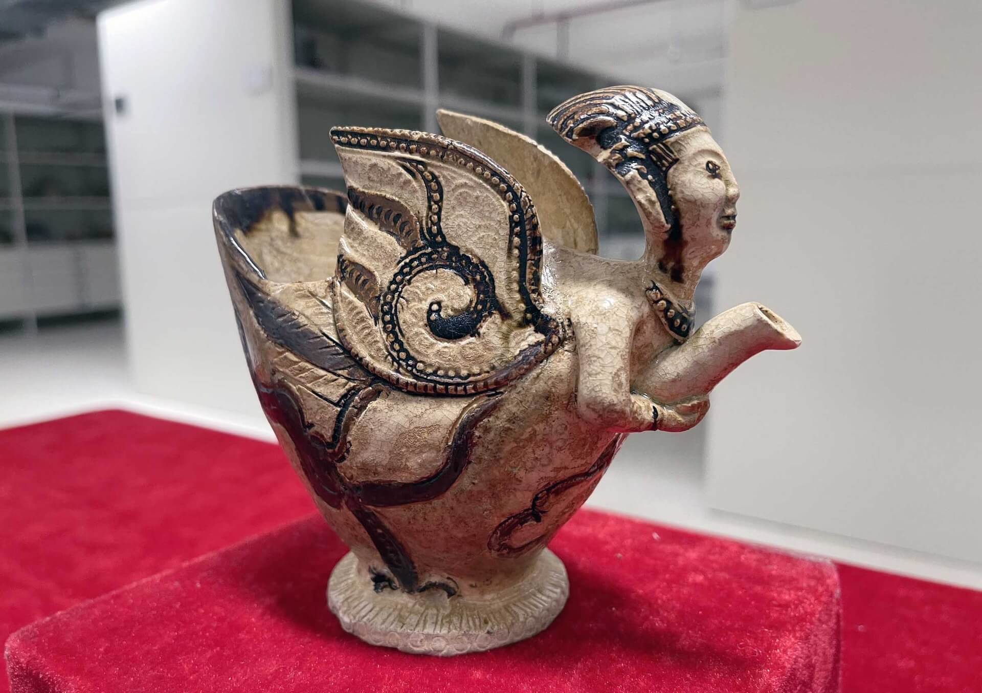 Hiện vật gốc được bảo quản kỹ lưỡng tại bảo tàng