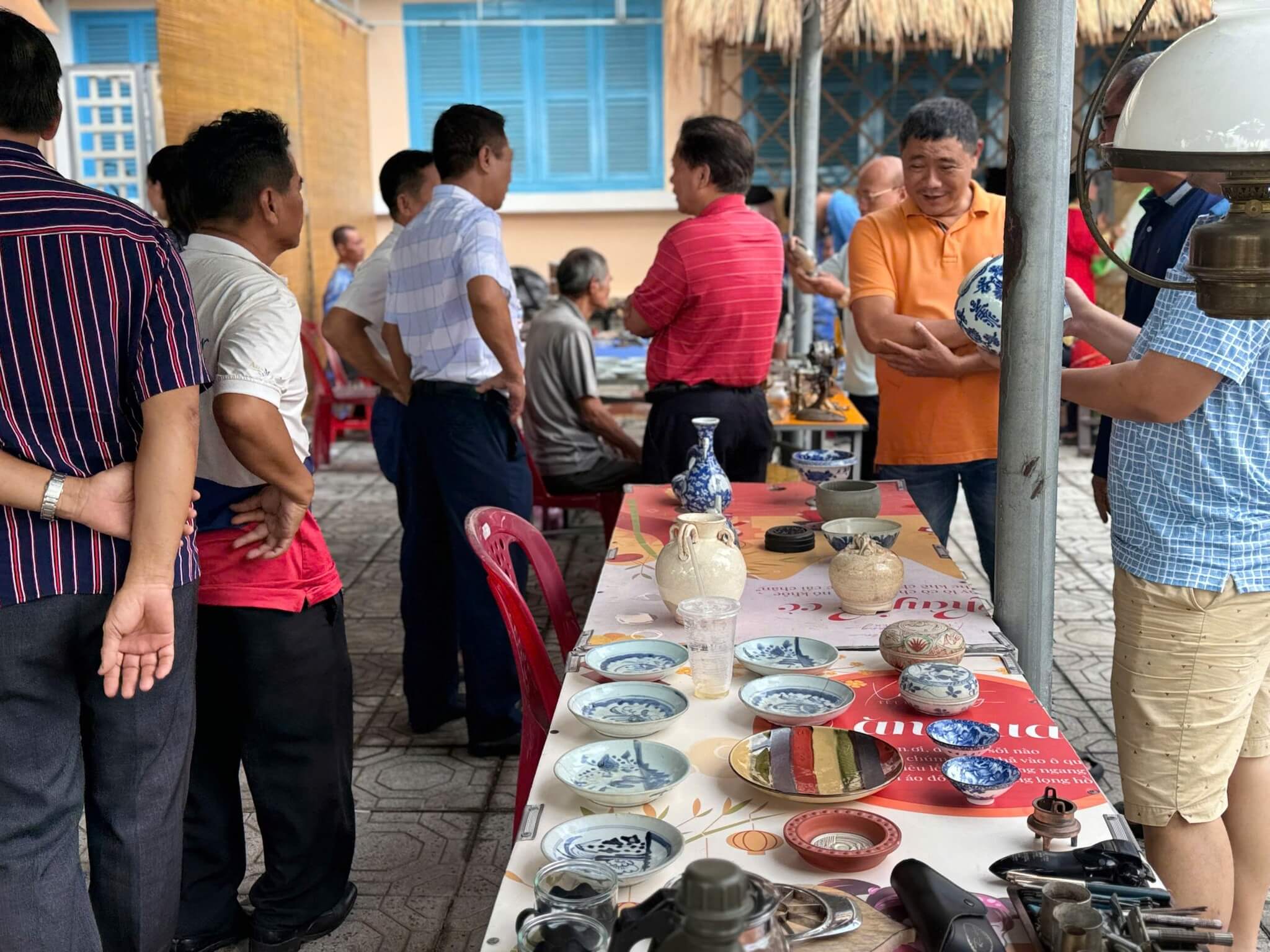 Khu trưng bày ở hành lang