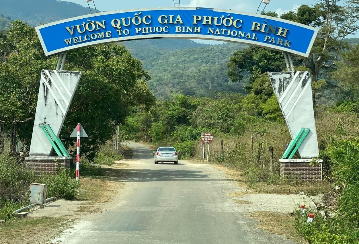 Cổng vào vườn quốc gia