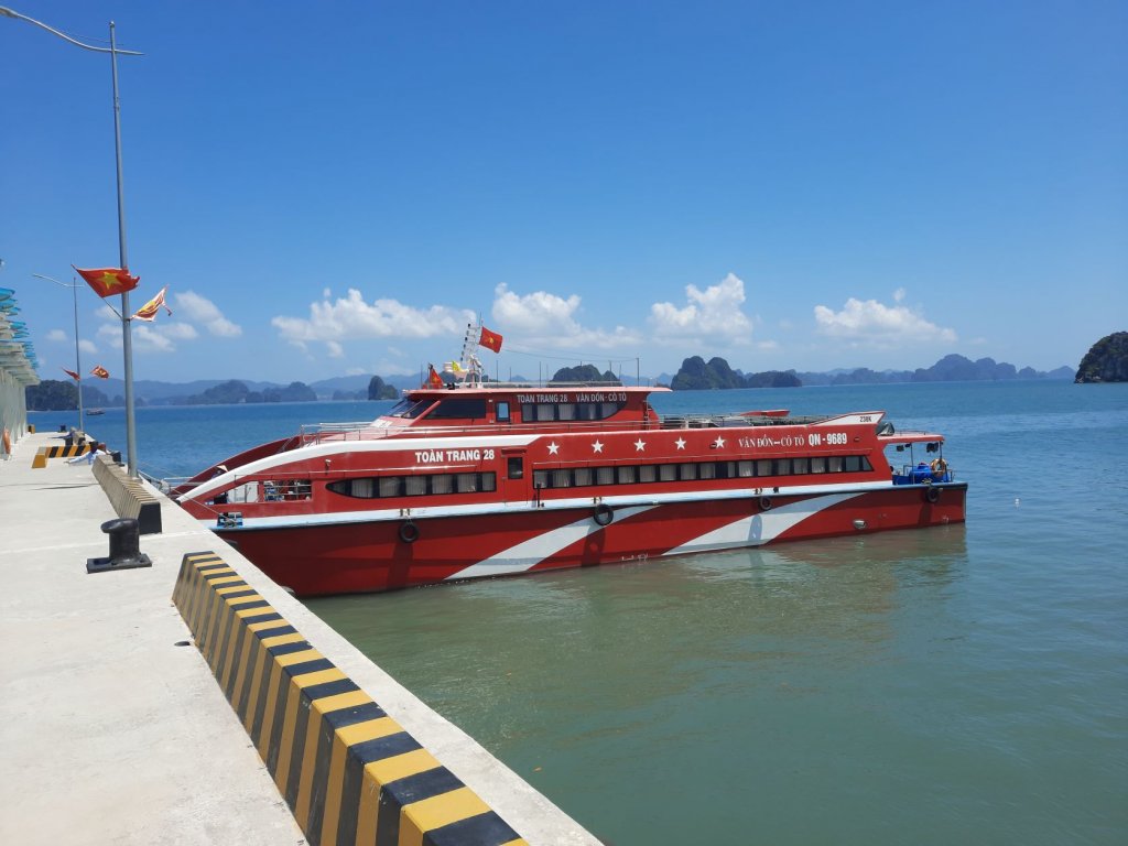 tàu cao tốc cô tô